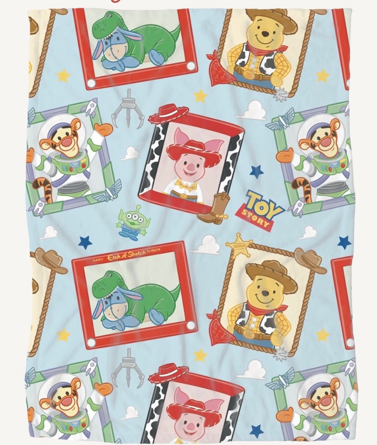 Toy Story Blanket "Winnie The Pooh Edition" 50x60
