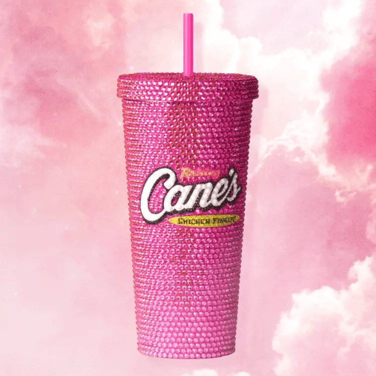 Limited Edition Rhinestone Tumbler 24oz