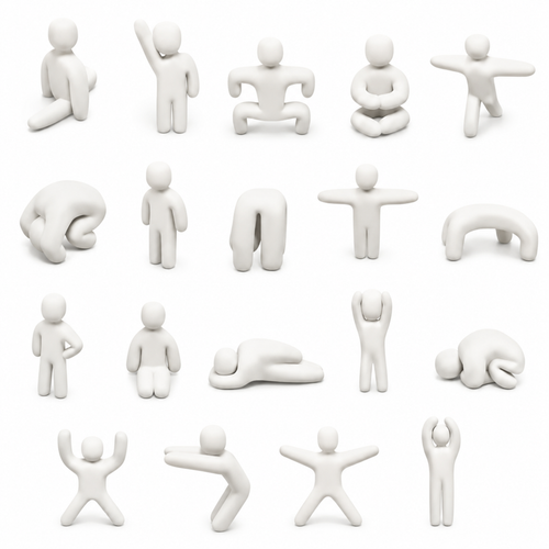 Meccha Chameleon Figures 20 Piece FULL SET