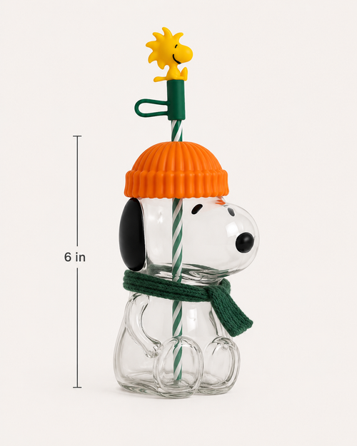 Snoopy Glass Sip cup 20oz