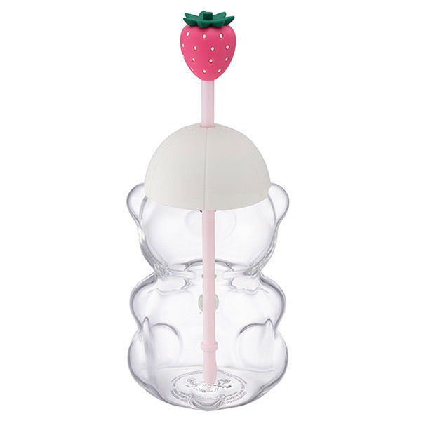 Starbucks Pink Bearista Glass Strawberry Cups