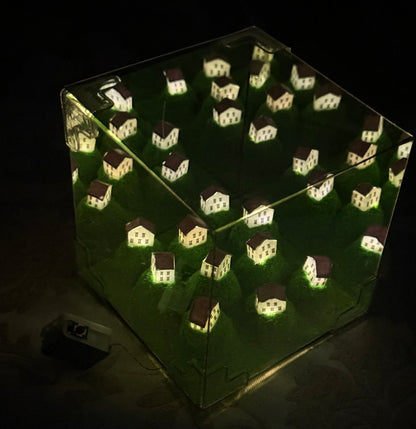 Backrooms Infinity Mirror Diorama "Level 94"